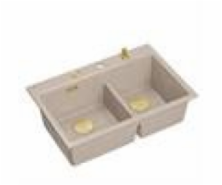 GraniteQ MARC 120 WORKSTATION dvoudřez 760*500*235 mm per...