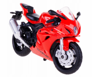 Daffi Motocykl MSZ 1:18 Suzuki GSX-R1000 červený