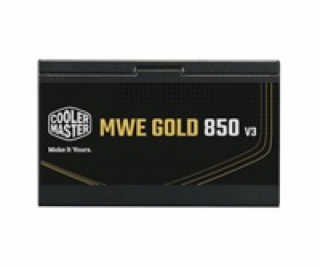 Cooler Master zdroj MWE Gold 850W V3, 120mm, 80+ Gold, AT...