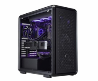 Cooler Master case MasterFrame 600 Black, Průhledná bočni...