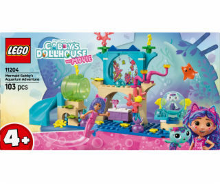 LEGO GABBY’S DOLLHOUSE 11204 Dobrodružství mořské panny G...