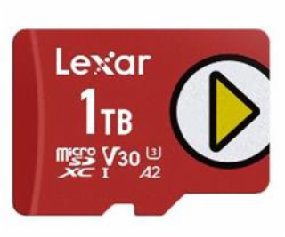 Lexar paměťová karta 1TB PLAY microSDXC™ UHS-I cards, čte...