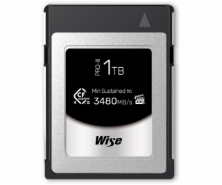 Wise CFexpress 4.0 Type B PRO MK-III R:3700Mbs W:3600MBs