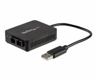 StarTech.com USB to Fiber Optic Converter, 100Mbps, USB 2...