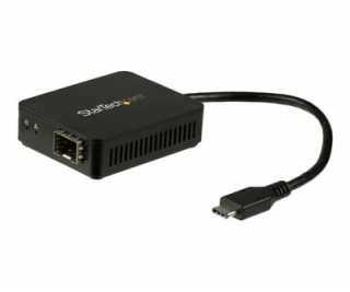 StarTech.com USB C to Fiber Optic Converter - Open SFP - ...