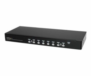 StarTech.com 8 Port 1U Rackmount USB KVM Switch Kit with ...