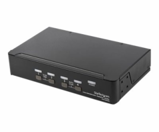 StarTech.com 4 Port DisplayPort KVM Switch, 4K 60Hz, Sing...