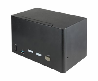 StarTech.com 2 Port Quad Monitor DisplayPort KVM Switch, ...