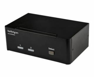 StarTech.com 2-Port DisplayPort KVM Switch - Dual-Monitor...