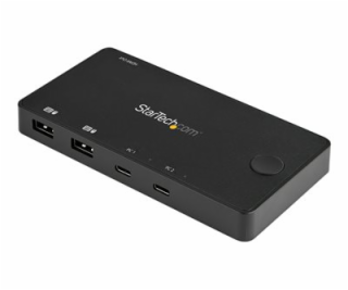 StarTech.com 2 Port USB C KVM Switch, 4K 60Hz HDMI, Compa...