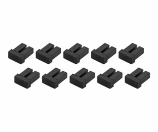 StarTech.com LC SFP Dust Covers 10pk - Fiber Optic Dust C...