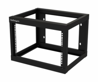StarTech.com 6U 19  Wall Mount Network Rack 19  Deep 2 Po...