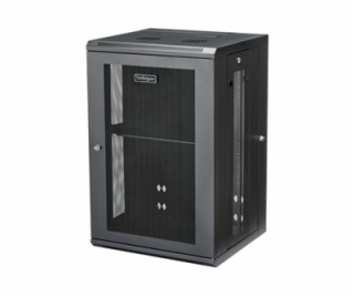 StarTech.com 18U 19  Wall Mount Network Cabinet, 16  Deep...