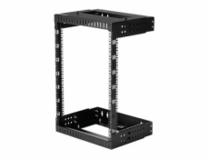 StarTech.com 15U 19  Wall Mount Network Rack, Adjustable Depth 12-20  2 Post Open Frame Server Room Rack for AV/Data/ IT Communication/Computer Equipment/Switch with Cage Nuts & Screws - 15U Adjustabl