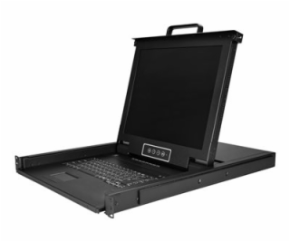 StarTech.com 8 Port Rackmount KVM Console with 6ft Cables...