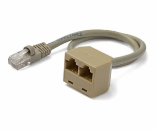 StarTech.com 2-to-1 RJ45 10/100 Mbps Splitter/Combiner - ...