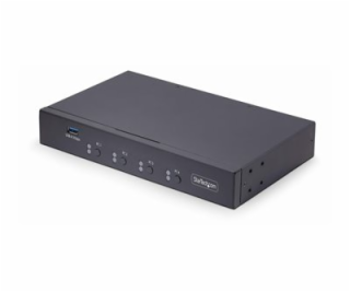 StarTech.com 4-Port KM Switch with Mouse Roaming, USB Swi...