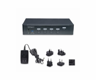 StarTech.com 4-Port DisplayPort KVM Switch, 4K 60Hz, TAA ...