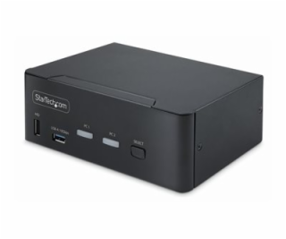 StarTech.com 2-Port Dual-Monitor DisplayPort KVM Switch, ...