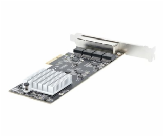 StarTech.com 4-Port 2.5Gbps NBASE-T PCIe Network Card, In...