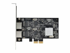 StarTech.com 2-Port 2.5Gbps NBASE-T PCIe Network Card, Intel I225-V, Dual-Port Computer Network Card, Multi-Gigabit NIC, PCI Express Server LAN Card, Desktop Ethernet Interface - Síťový adaptér - PCIe
