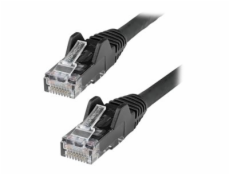 StarTech.com 1m LSZH CAT6 Ethernet Cable, 10 Gigabit Snagless RJ45 100W PoE Network Patch Cord with Strain Relief, CAT 6 10GbE UTP, Black, Individually Tested/ETL, Low Smoke Zero Halogen - Category 6 