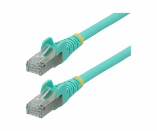 StarTech.com 3m CAT6a Ethernet Cable - Aqua - Low Smoke Z...