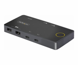 StarTech.com 2-Port USB-C KVM Switch, Single-4K 60Hz HDMI...
