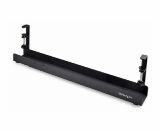 StarTech.com Under Desk Cable Management Tray, Clamp-on I...