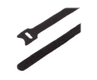 StarTech.com 6in Hook and Loop Cable Ties, 50 Pack, Black...