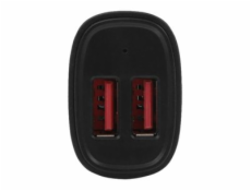 StarTech.com Dual Port USB Car Charger - High Power 24W/4.8A - Black - 2-Port USB Car Charger - Charge two tablets at once (USB2PCARBKS) - Napájecí adaptér do auta - 24 Watt - 4.8 A - 2 výstupní konek