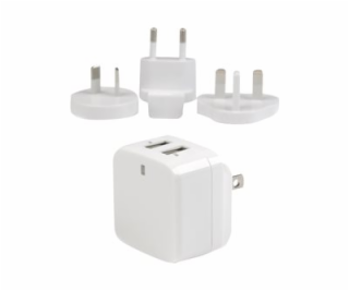 StarTech.com Dual Port USB Wall Charger 17W/3.4A - Travel...