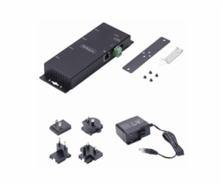 StarTech.com 4P Serial to Ethernet Adapter, IP LAN to RS2...