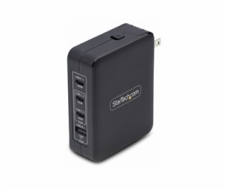 StarTech.com 140W USB-C Wall Charger, USB-C/USB-A, PD GaN...