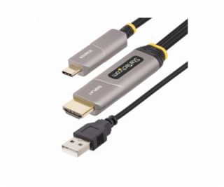 StarTech.com 50ft (15.2m) USB-C to HDMI 2.0 Active Optica...