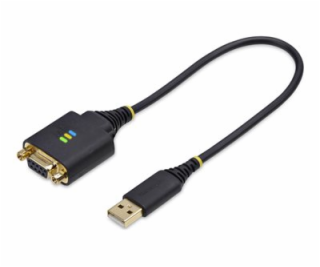 StarTech.com 1ft/30cm USB to Null Modem Serial Adapter Ca...