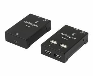 StarTech.com 4-Port USB 2.0 Extender - 165ft (50m) USB Ov...