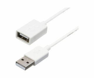 StarTech.com 1m White USB 2.0 Extension Cable Cord - A to...
