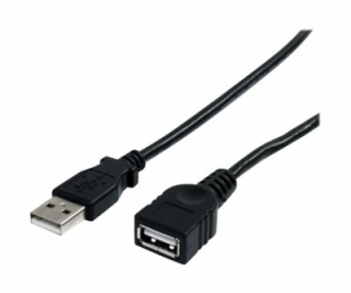 StarTech.com 3 ft Black USB 2.0 Extension Cable A to A - ...