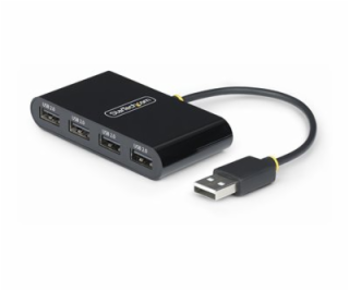 StarTech.com 4-Port USB 2.0 Hub, USB Bus Powered, Small T...