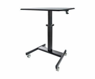 StarTech.com Mobile Standing Desk, Portable Sit Stand Erg...