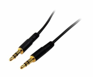 StarTech.com 3.5mm Audio Cable - 10 ft - Slim - M / M - A...