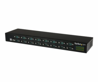 StarTech.com USB to Serial Hub - 16 Port - COM Port Reten...