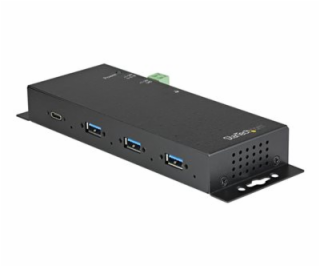 StarTech.com 4 Port USB C Hub 10Gbps - Metal Industrial U...