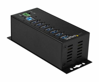 StarTech.com 7 Port USB Hub with Power Adapter, Surge Pro...