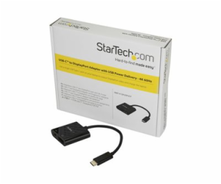 StarTech.com USB C to DisplayPort Adapter with Power Deli...