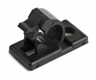StarTech.com 100 Adhesive Cable Management Clips Black, N...