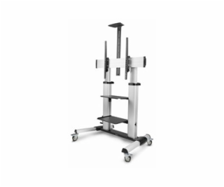 StarTech.com Rolling TV Cart/Stand On Wheels, Up to 100in...