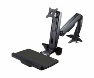 StarTech.com Sit Stand Monitor Arm, Desk Mount Adjustable...