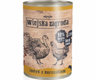 WIEJSKA ZAGRODA Kittens Králík s kuřecím masem - Mokré kr...